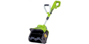 electric snow shovel clearance width