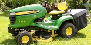 riding mower deck size