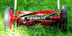 reel mower adjustable