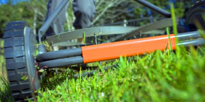 reel mower silent cut or contact