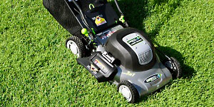 electric lawn mower starting mechanism safety features